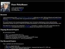 Tablet Screenshot of pirkelbauer.com